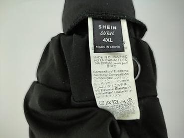 identic man: Męskie spodnie SHEIN Curve - Rozmiar na metce: 4XL - Kolor: czarny - — 4