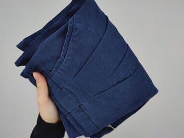 granatowe chinosy damskie: Bpc bonprix collection, Spodnie materiałowe damskie, rozmiar XS — 6