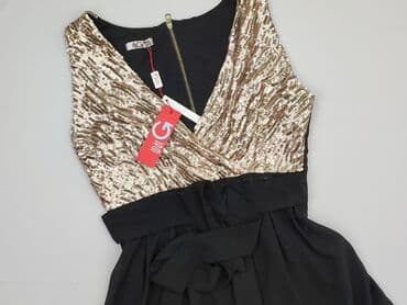 sukienki z cekinami na wesele plus size: Sukienka damska, rozmiar S — 1