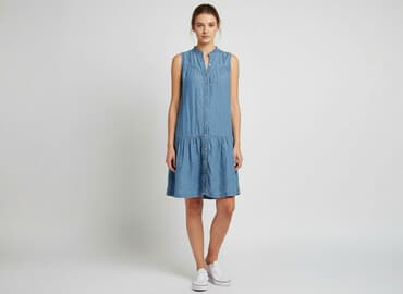 sukienki dżinsowe midi: Reserved, Sukienka damska, rozmiar M — 6