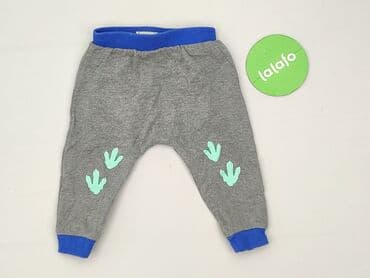 spodnie goodies woskowane: Sweatpants, Pocopiano, 9-12 months, condition - Very good — 2