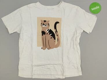 koszulka z kotem sinsay: Sinsay, T-shirt damski, rozmiar L — 2