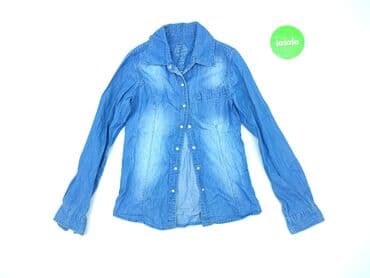 kurtka futerko pepco: Shirt 10 years, condition - Very good, pattern - Monochromatic, color - Blue — 2