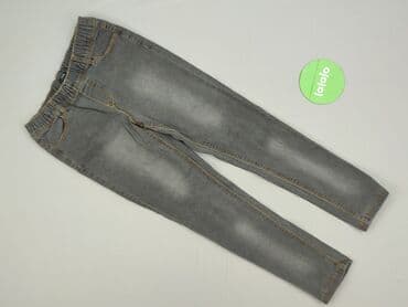 zalando stroje kąpielowe z wysokim stanem: Spodnie jeansowe, Kiabi Kids, 10 lat, 134/140, stan - Bardzo dobry — 2