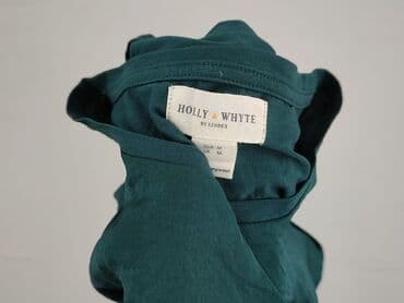 beżowa koszulka oversize: Holly & Whyte, T-shirt damski, M — 5