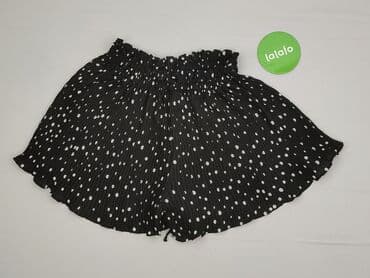biale rajstopy w czarne kropki: Szorty damskie, M — 3