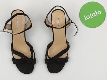 kapcie na ostrogę piętową: Pinko, Sandały damskie, rozmiar 38 — 2