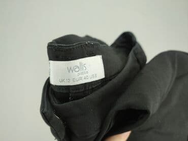 zara woskowane spodnie: Wallis, Material trousers for women, size L (EU 40) — 4