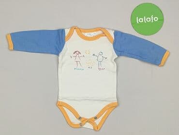 spodnie z obniżonym krokiem: Body, 0-1 miesięcy, 
stan - Bardzo dobry — 2