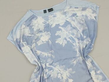 niebieska satynowe bluzki: Bodyflirt, Bluzka damska, rozmiar M — 1