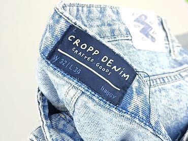 spodnie z croppa: Cropp, Jeansy damskie, rozmiar L — 4