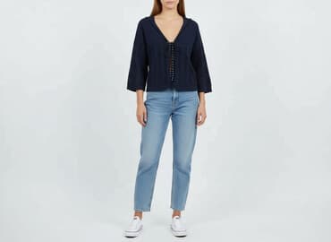 abercrombie fitch sweter: Kardigan damski, rozmiar M — 5