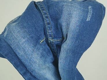 legginsy z paskiem po boku: Spodnie jeansowe, 2-3 lat, 98, stan - Bardzo dobry — 6