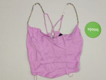 srebrne spódnice midi: Bershka, Women`s top, size S (EU 36) — 2