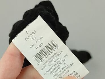 ccc sandały czarne na obcasie: Top damski, rozmiar S — 5