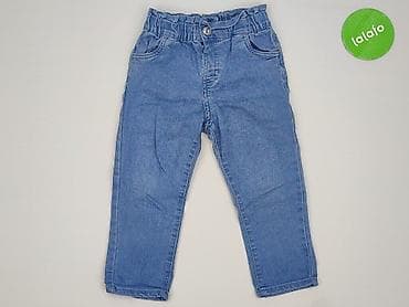 spodenki jeansowe pull: Spodnie jeansowe, Fox&Bunny, 1.5-2 lat, 92, stan - Bardzo dobry — 2