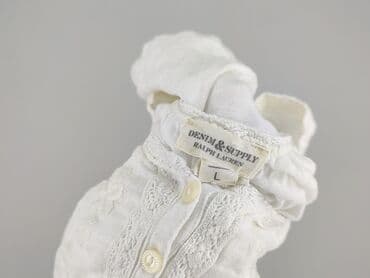 bluzki i koszule damskie lauren ralph lauren: Denim, Bluzka damska, rozmiar L — 5