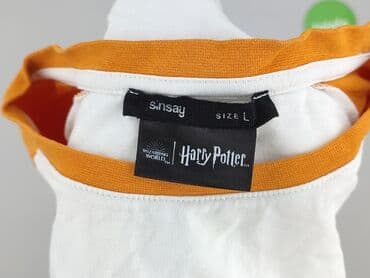 koszulki z nadrukiem piłka ręczna: Sinsay, T-shirt damski, L — 4