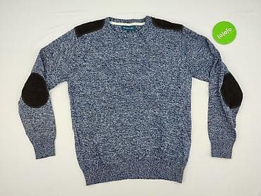 only sweter: Blue, Sweter dla mężczyzn, rozmiar XL — 2