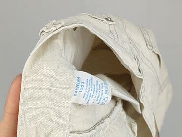 krótkie kremowe spodenki: Szorty damskie, rozmiar M — 4