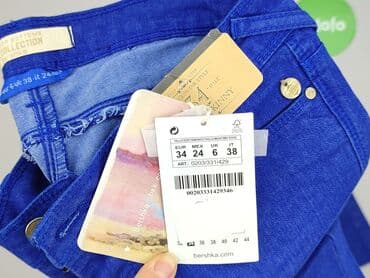 spodnie 34 bershka: Bershka, Jeansy damskie, rozmiar XS — 6
