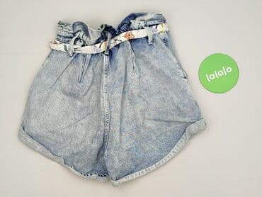dżinsy z talią paper bag: Szorty damskie, rozmiar S — 3