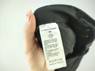 zara woskowane spodnie: Брюки жіночі, розмір XS — 4