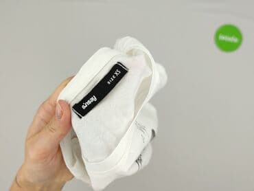 sinsay kapcie koty: Sinsay, T-shirt damski, rozmiar XS — 5