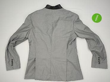 pull ov: Męska marynarka THELEES HOMME, rozmiar XXL - Kolor: jasnoszary z — 3