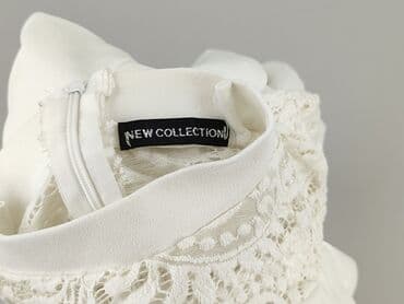 biała bluzka z długim rękawem stradivarius: Bluzka damska, rozmiar S — 4