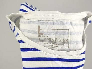 c a sweter w paski: FSBN, T-shirt damski, rozmiar L — 4