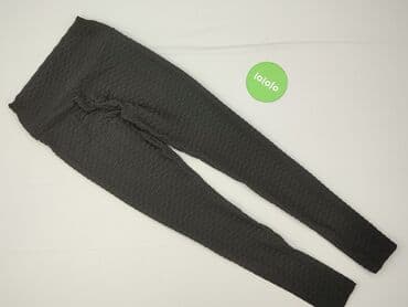 legginsy woskowane wysoki stan: Leggings, Legginsy Sportowe damskie, S — 3