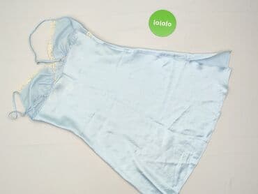 jakie rajstopy do srebrnej sukienki: H&M, Koszula nocna, rozmiar S — 3