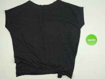 czarne t shirty damskie w serek: T-shirt damski, rozmiar 6XL — 3