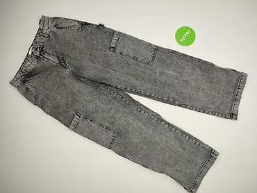 cargo jeans baggy: Global Funk, Spodnie cargo damskie, rozmiar M — 2