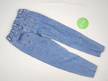 mohito sukienka w cekiny: Spodnie jeansowe, F&F, 10 lat, 140, stan - Idealny — 3