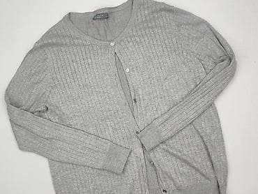 sweter popcorn: Papaya, Kardigan damski, rozmiar XL — 1