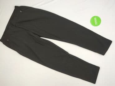 legginsy jeździeckie ocieplane: Spodnie materiałowe damskie, rozmiar 2XL — 3