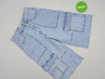 zara krótkie spodenki jeansowe: Stradivarius, Szorty damskie, rozmiar 2XS — 2