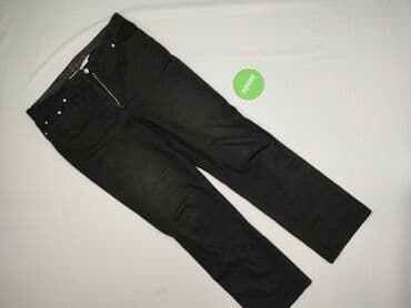 czarne jeansy damskie stylizacje: Jeansy damskie, rozmiar XL — 2
