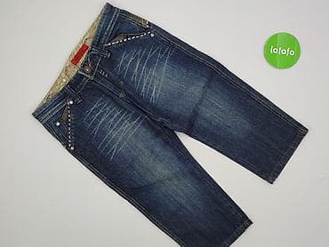 jeans mom levis: Spodnie 3/4 damskie, rozmiar 2XS — 2