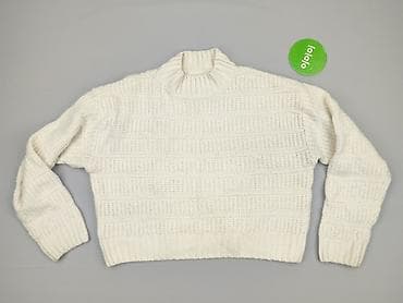 sweter bialy: Sinsay, Sweter damski, rozmiar M — 3