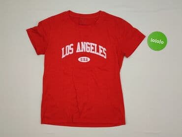 koszulka los angeles na plecach: Shein, T-shirt damski, rozmiar S — 3