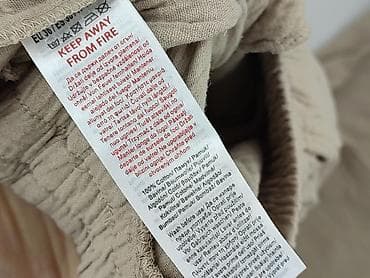 jeansy balloon: Spodnie materiałowe damskie, rozmiar S — 5