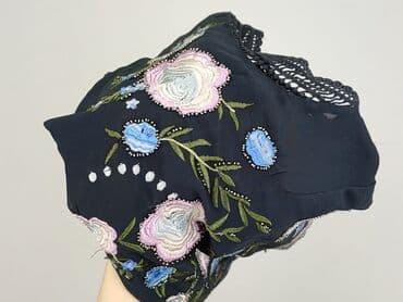 sukienka z przezroczystymi rękawami zalando: Top damski, rozmiar S — 6