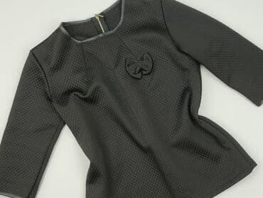 czarne bluzki z aplikacją: Bluzka damska, rozmiar S — 1