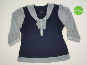 sukienki chabrowe dla puszystych: Cleve, Bluzka damska, rozmiar 3XL — 2