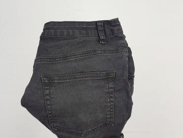 spodenki jeansowe z wysokim stanem pull and bear: PrettyLittleThing, Szorty damskie, rozmiar M — 5