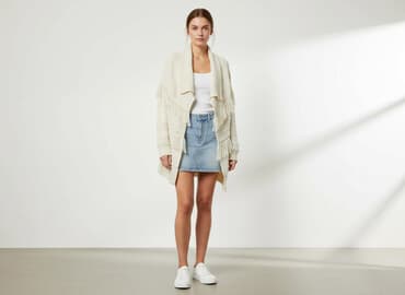 kurtki puchowe hm: H&M, Kardigan damski, rozmiar S — 7