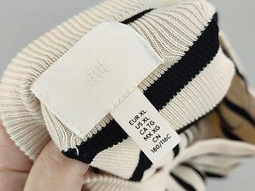 basic oversize t shirt: H&M, T-shirt damski, rozmiar XL — 4